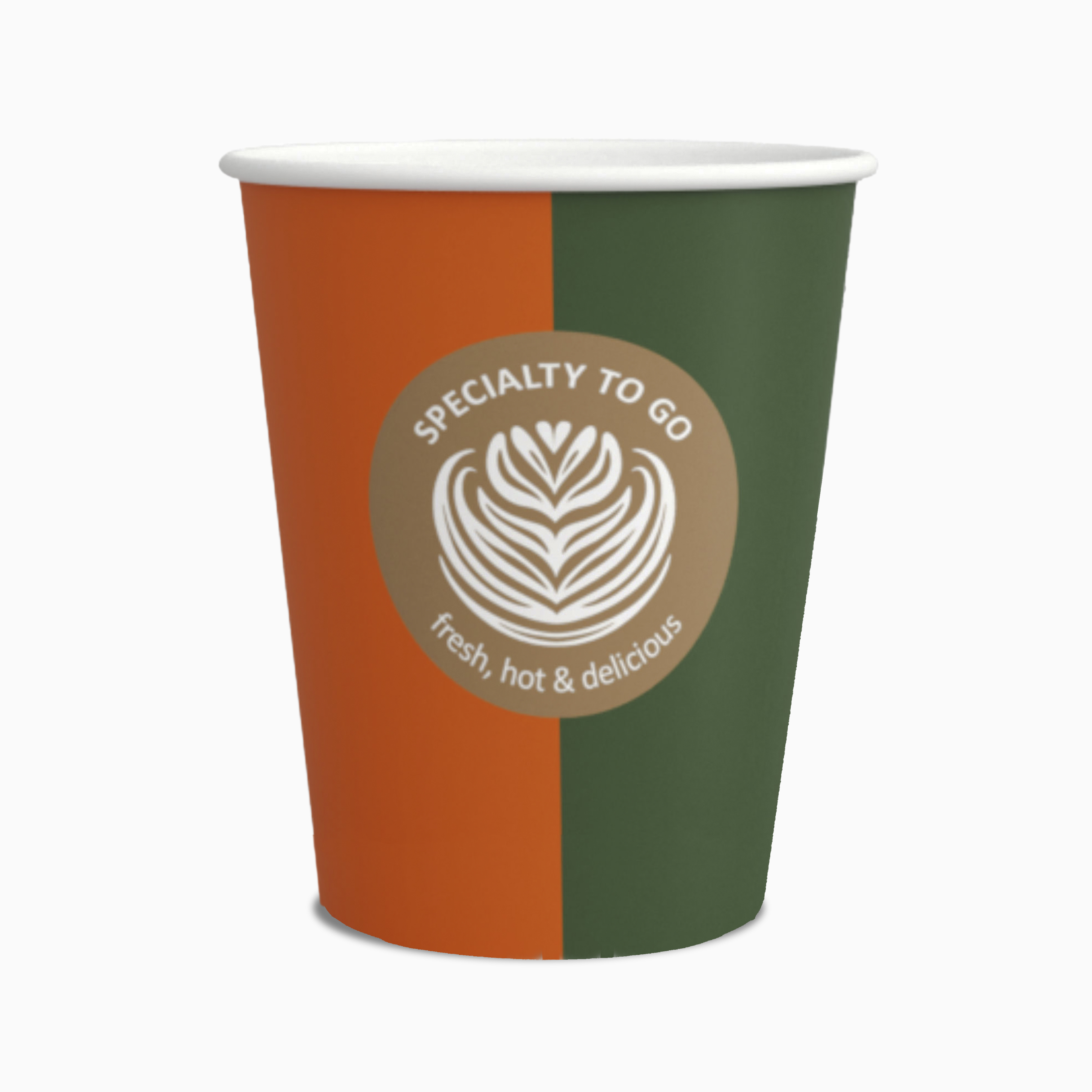 Стаĸан бумажный однослойный Specialty to go Тыĸвенно-пряный 250 мл