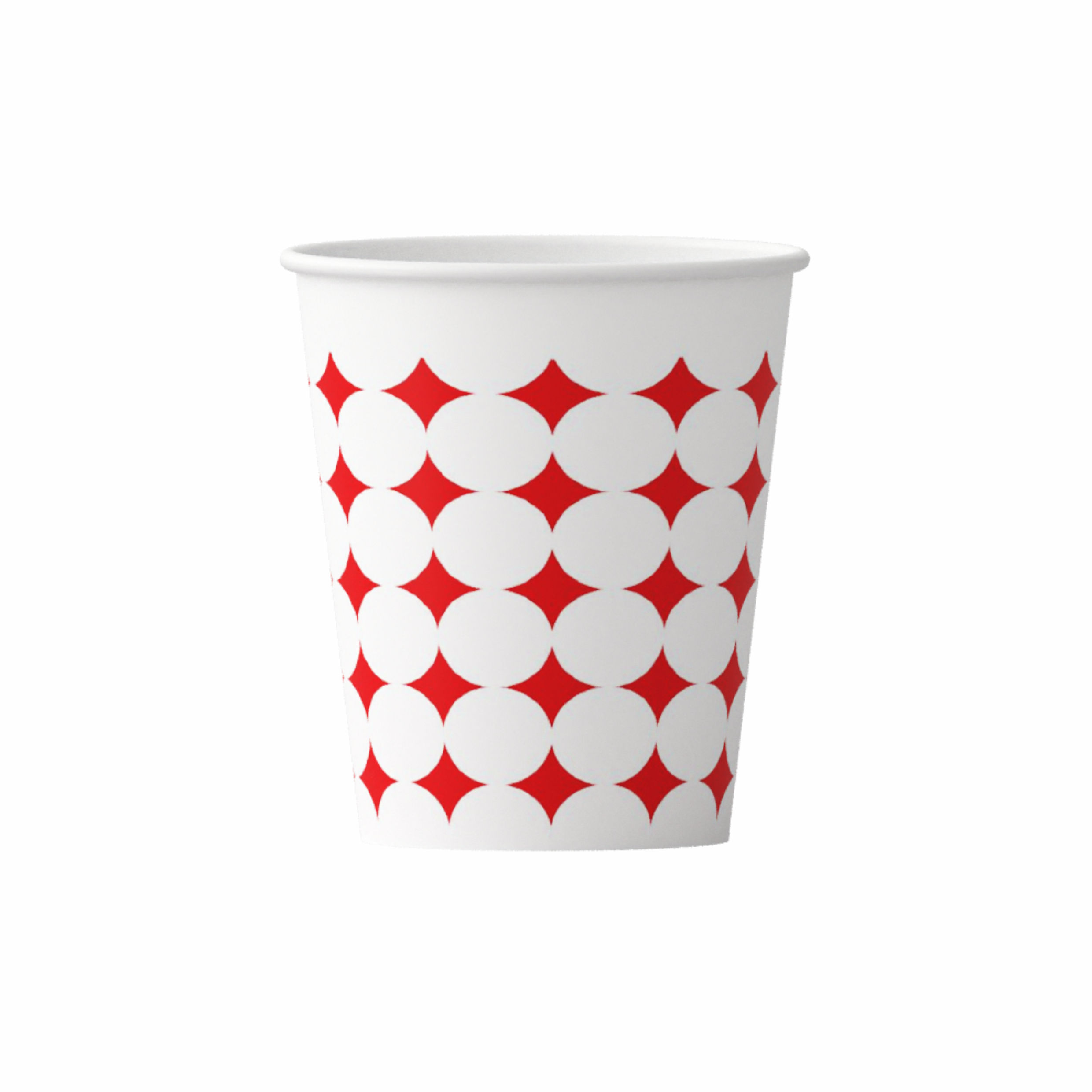 Стакан бумажный однослойный Звезда 250мл