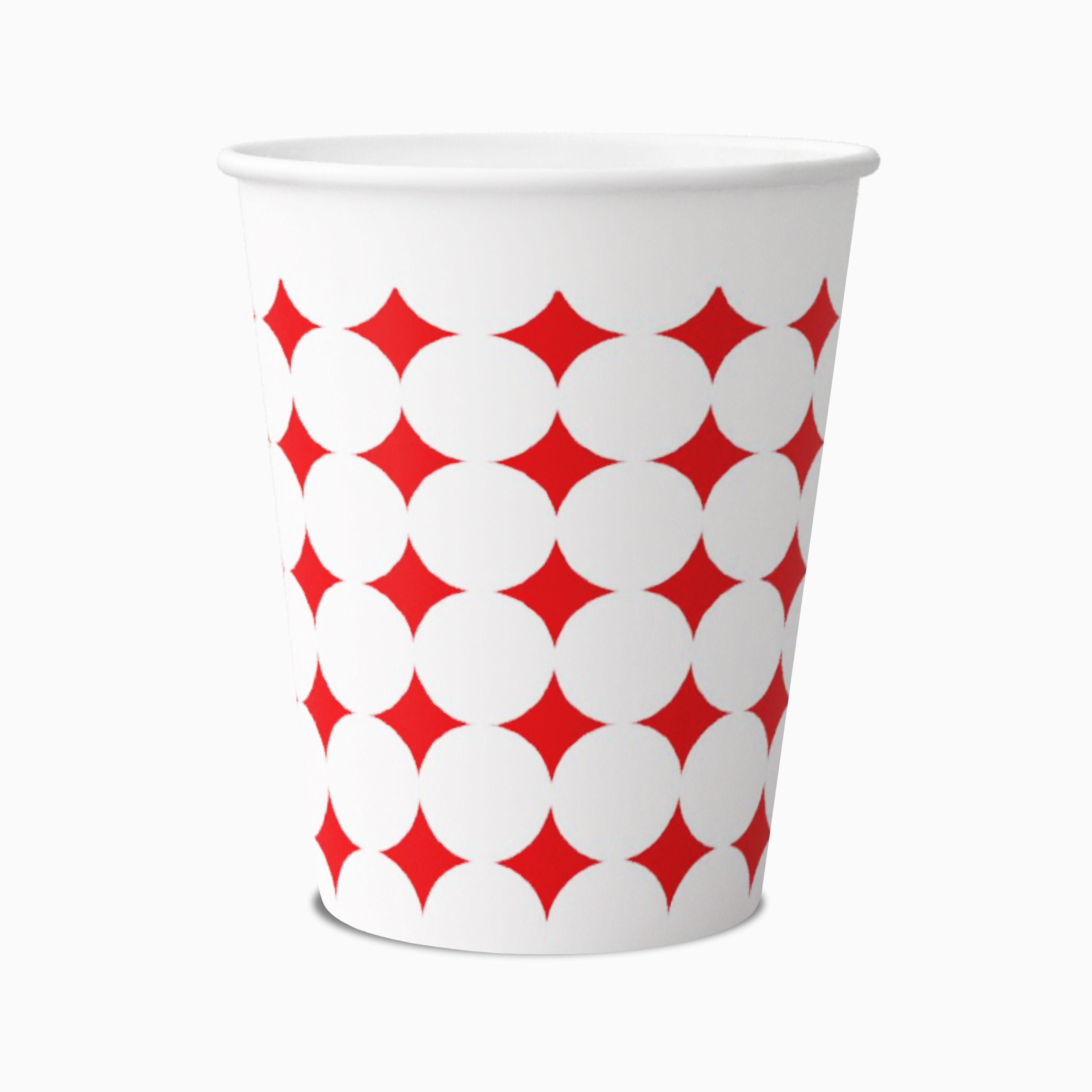Стакан бумажный однослойный Звезда 250мл