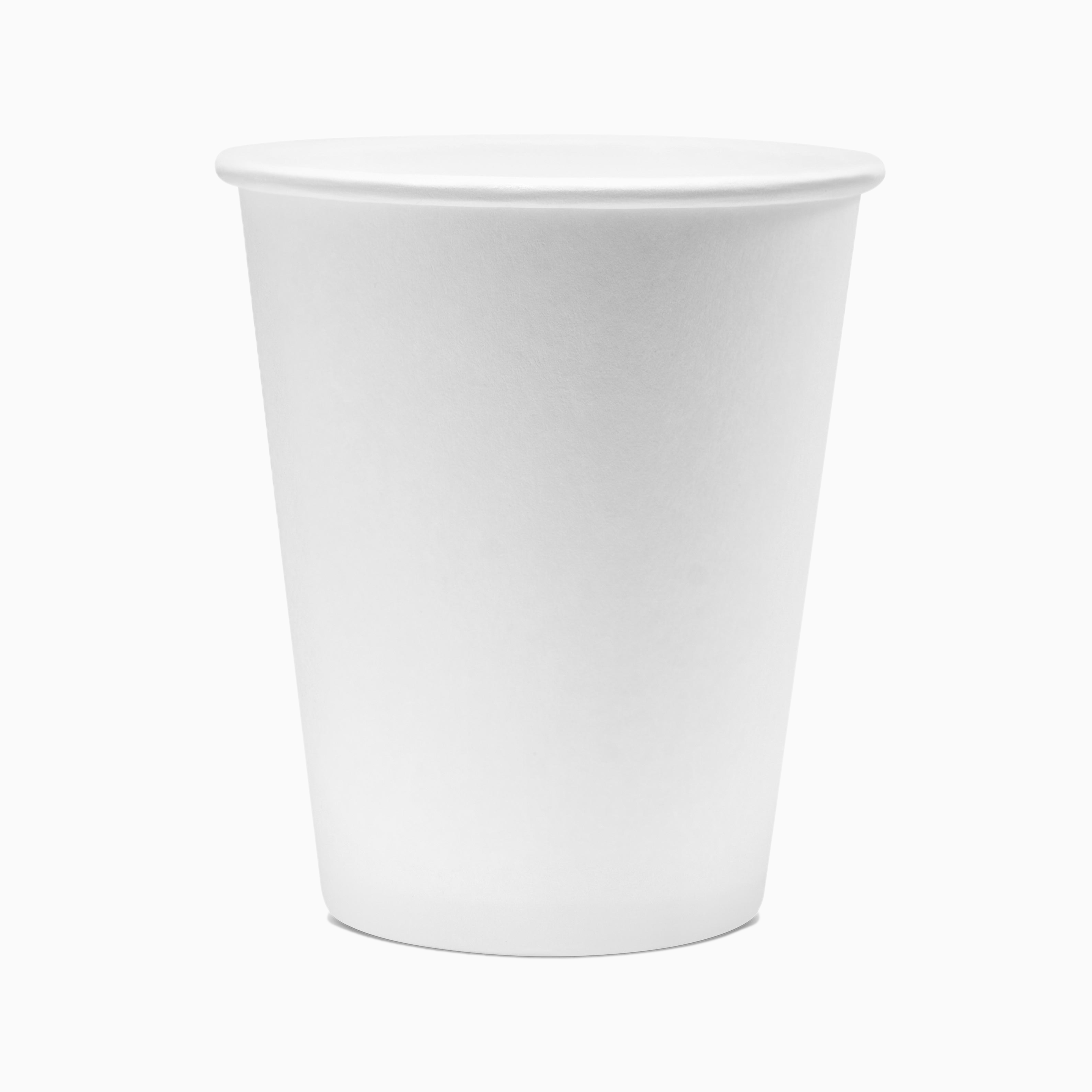 Стакан бумажный однослойный Белый  250мл
