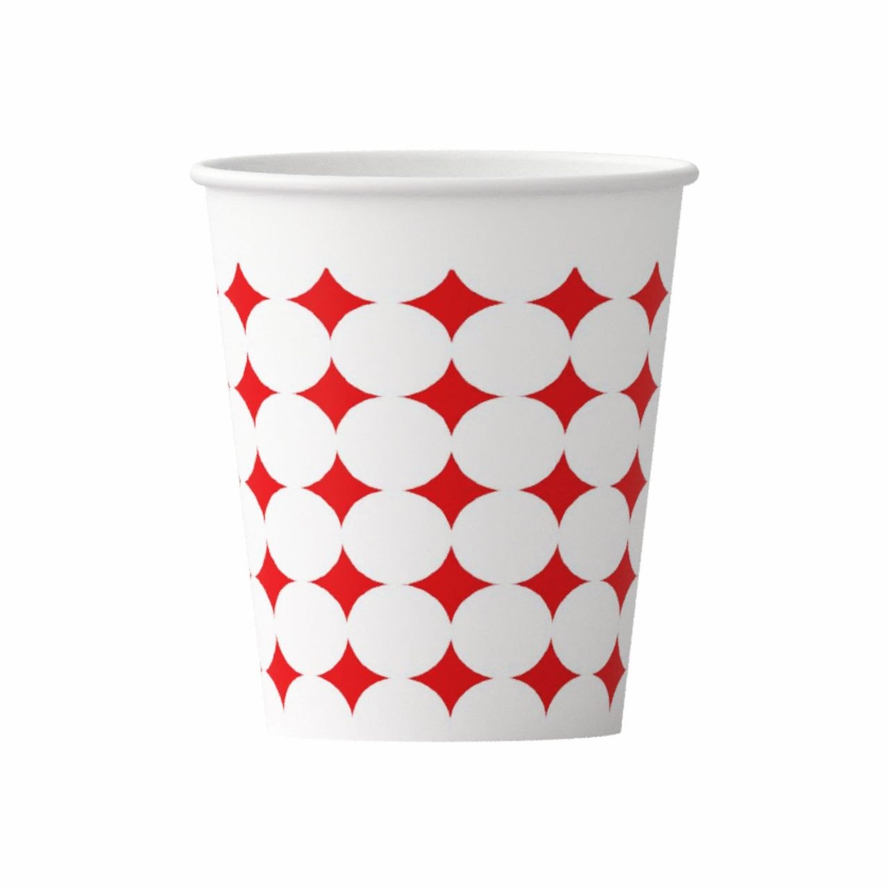Стакан бумажный однослойный Звезда 250мл